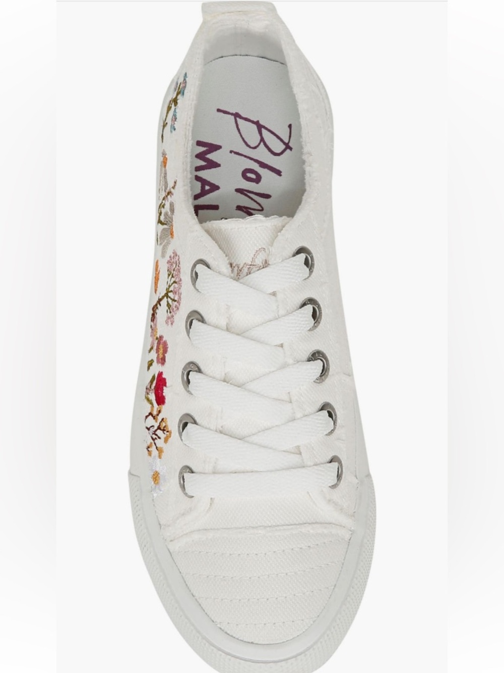 Blowfish Malibu Embroidered Canvas Sneakers! - Picture 5 of 6